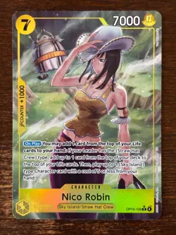 Nico Robin Alternate Art Foil OP15-109 Adventure on Kami's Island One Piece - Image 2