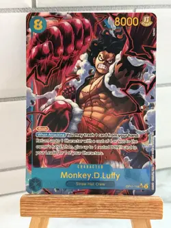 Monkey D. Luffy (Alt Art) OP11-118 SEC A Fist of Divine Speed ONE PIECE English - Image 1