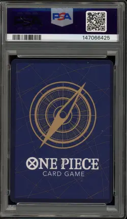 One Piece CCG Monkey.D.Luffy College Basketball US Voyage Promo P-055 PSA 10 - Image 2