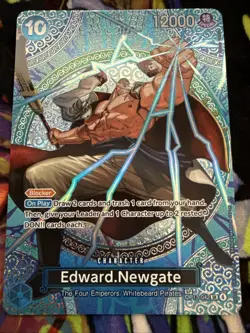 Edward.Newgate (SP) - Adventure on Kami's Island One piece tcg English - Image 1