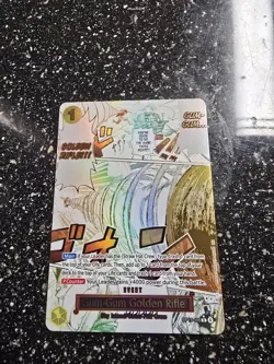 Gum-Gum Golden Rifle OP15-116 Adventure Kami’s Island ONE PIECE Manga Art Alt - Image 1