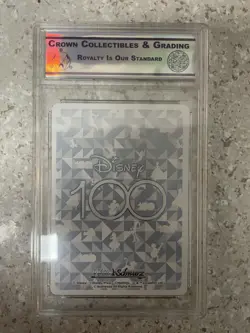 Disney100 Graded 10.0 Trading Card Monsters Inc Sully Mike Boo Weiss Schwarz - Image 2