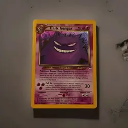 Pokemon Dark Gengar Neo Destiny 6/105 Holo Rare Stage 2 70 HP 2000 Card - Image 1