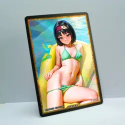 ERIKA Waifu Anime Card LIMITED 1/1 Custom TCG Holo Goddess Story ACG T14682 - Image 2