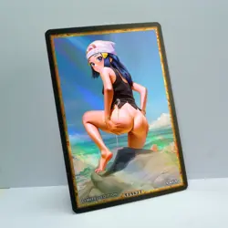 DAWN Waifu Anime Card LIMITED 1/1 Custom TCG Holo Goddess Story ACG T14677 - Image 2