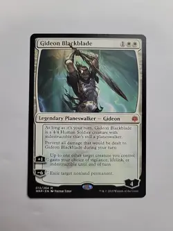 MTG - Gideon Blackblade War of the Spark Regular M#013 - Image 1