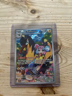 Pokemon TCG Iono's Kilowattrel Card Journey Together IR 163/159 - Image 1