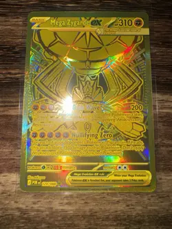 Mega Zygarde EX 124/088 Pokemon Perfect Order Mega Hyper Rare Card - Image 1