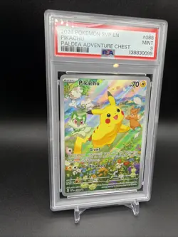 Pokemon Pikachu #088 SV: Scarlet & Violet Promo Holo PSA 9 English 2024 Card - Image 3
