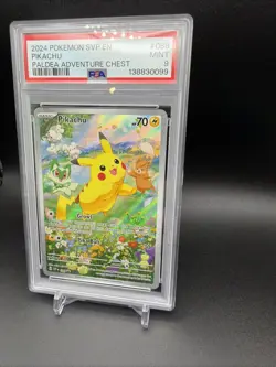 Pokemon Pikachu #088 SV: Scarlet & Violet Promo Holo PSA 9 English 2024 Card - Image 4
