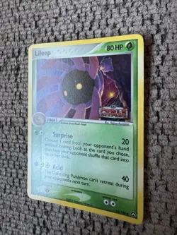2007 Pokemon EX Power keepers 52/108 Sharpedo Reverse Holo LP Rare Card STAMPED - Image 2