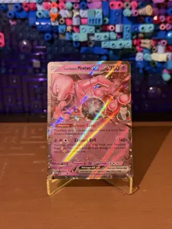 Team Rocket's Mewtwo ex (205) Scarlet & Violet Promo Card - NM - Image 1