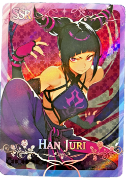 Goddess Trail - Anime Waifu SSR Trading Card -Han Juri - Image 1