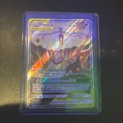 Espeon & Deoxys GX TAG TEAM Holo Pokemon TCG Card SM240 260 HP English - Image 4