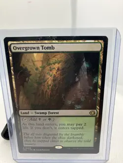MAGIC THE GATHERING OVERGROWN TOMB LORWYN ECLIPSED LAND CARD Regular #0266 MINT - Image 2