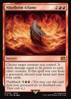 Nibelheim Aflame Final Fantasy VII Regular/Non-Foil MTG Rare NM - Image 1