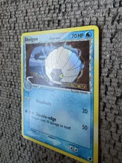 2006 Pokemon EX Dragon Frontiers #38 Shelgon Reverse Holo NM Rare Card STAMPED - Image 3