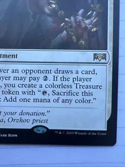 Magic: The Gathering Ravnica Allegiance Smothering Tithe LP 022/259 Regular Card - Image 5