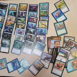 Deck of Magic Commander Cards =***MERFOLK Horsemanship BLUES So Sad Tribal Fun** - Image 2