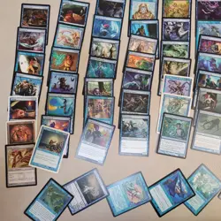 Deck of Magic Commander Cards =***MERFOLK Horsemanship BLUES So Sad Tribal Fun** - Image 3
