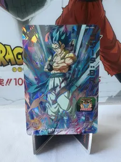 Super Dragon Ball Heroes BM6-ASEC Gogeta BR Secret Rare Holo Card Bandai Japan - Image 1