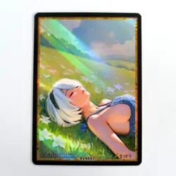 2B Waifu Anime Card LIMITED 1/1 Custom TCG Holo Goddess Story ACG T14647 - Image 1