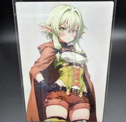 High Elf Archer Goblin Slayer Anime Waifu Card Doujin ACG Goddess Holo - Image 2