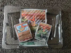 Pokemon TCG Victini SVP 208 Black Star Promo Set - Image 1