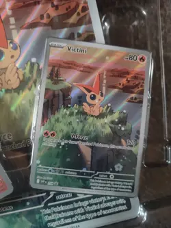 Pokemon TCG Victini SVP 208 Black Star Promo Set - Image 4