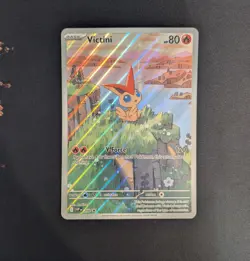 Victini SVP 208 JUMBO Black Star Promo Pokemon Card - Image 1