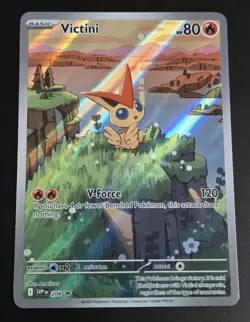 Pokemon Victini SVP 208 Black Star Promo Rare NM Condition - Image 1