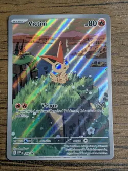 Victini 208 Black Star Promo SVP Pokemon NM EN Full Art - Image 1