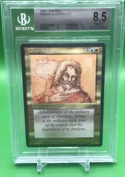 1994 MTG Legends - TOBIAS ANDRION - BGS 8.5 NM-MT+ - Image 1