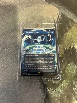 MTG The Water Crystal (Borderless) - FINAL FANTASY (FIN) #333 MTG - Image 3
