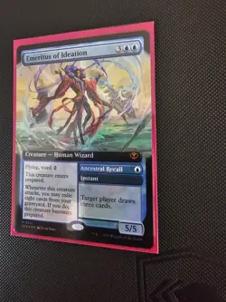 Emeritus Of Ideation Ancestral Recall (Extended Art) Foil M0315 MTG SOS - Image 2