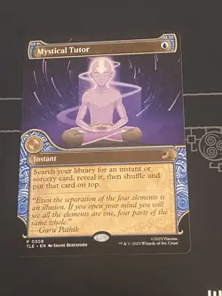WotC MAGIC Gathering AVATAR LAST AIRBENDER unplayed mint promo MYSTICAL TUTOR - Image 1