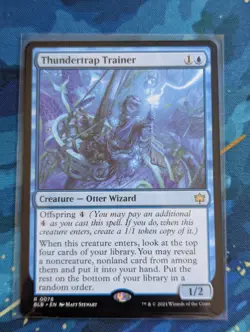 MTG Thundertrap Trainer - NM - Bloomburrow - Image 1