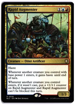 Rapid Augmenter NM BLC Commander: Bloomburrow MTG - Image 1