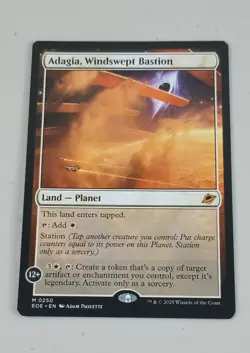 MTG Adagia, Windswept Bastion Edge of Eternities Regular Magic NM - Image 1