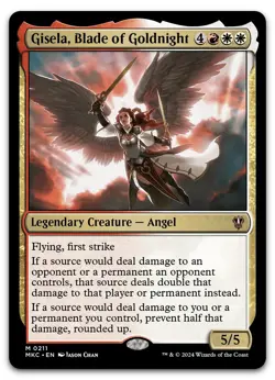 Gisela, Blade of Goldnight #211 (NM) Murders Karlov Manor MKC Magic MTG - Image 1