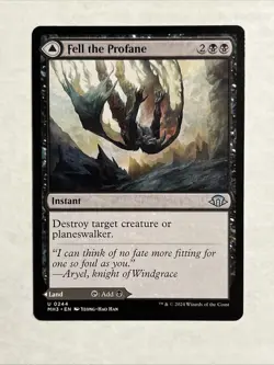 Fell the Profane Modern Horizons 3 Regular - Image 1