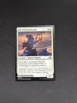 MTG Witch Enchanter/Witch-blessed Meadow (239) - NM - Modern Horizons 3 - Image 1