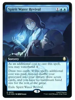 MtG TLA Spirit Water Revival #370 Extended Art FOIL - Image 1