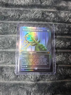 MTG Sword of Hearth and Home BORDERLESS FOIL 0136 TMC - Image 1