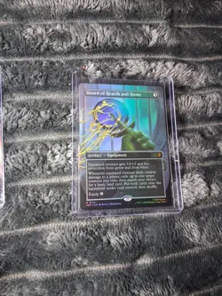 MTG Sword of Hearth and Home BORDERLESS FOIL 0136 TMC - Image 3