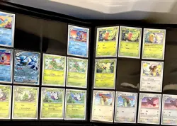 Pokemon Scarlet & Violet 151 Binder Almost Complete With 358 Cards & 151 Mew Mat - Image 3