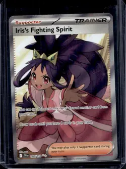2025 Pokemon Journey Together Iris's Fighting Spirit #180/159 - Image 1