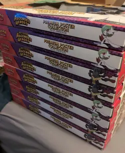 Pokemon Ascended Heroes Premium Poster Collection Mega Lucario - New & Sealed - Image 3