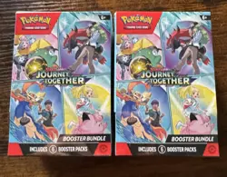 (LOT OF 2) Pokemon TCG: Journey Together Booster Bundle New Sealed Ships QUICK - Image 1