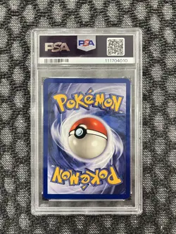 1999 POKEMON BASE SET UNLIMITED #5 CLEFAIRY-HOLO PSA 8 - Image 2